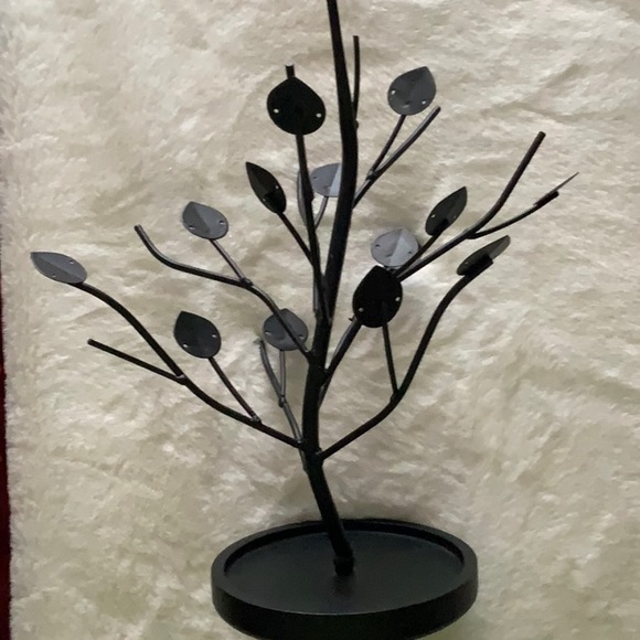 Brown metal Earring tree holder - Picture 7 of 8